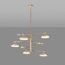 Loft Industry Modern - Cranes Chandelier